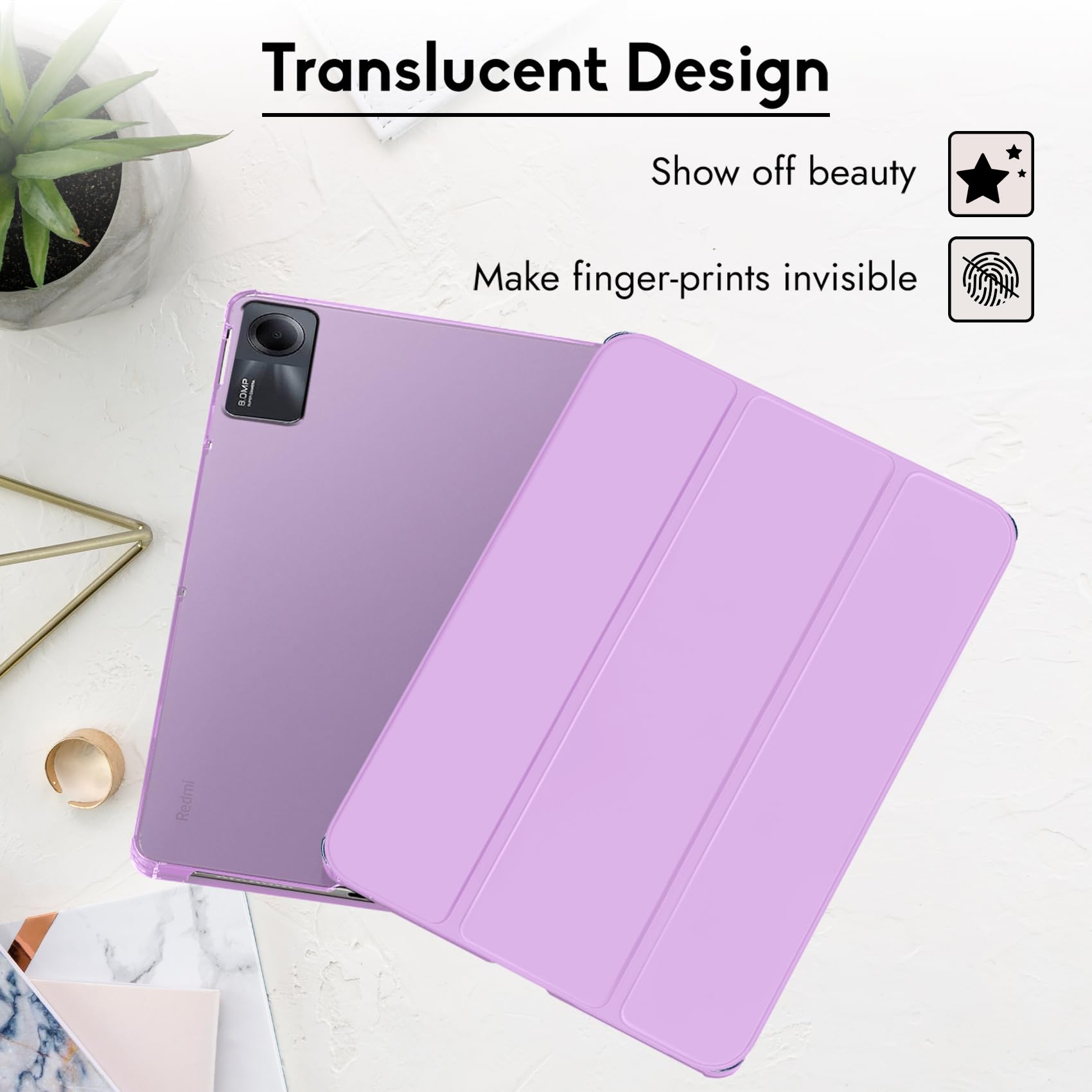 Robustrion Cover for Redmi Pad SE 11 inch Cover Case, Flip Stand